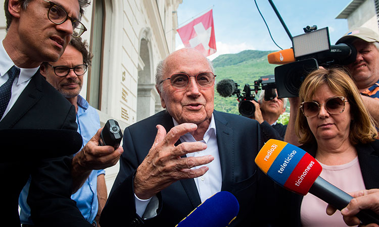 Former FIFA chief Blatter avoids testifying at start of fraud trial in Swiss court