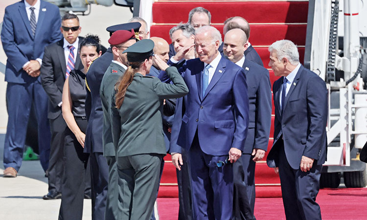 VIDEO: Biden lands in Israel on first Middle East tour as US president