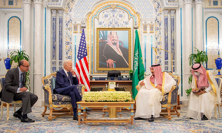 US President Biden in Saudi Arabia, holds talks with King Salman and Crown Prince