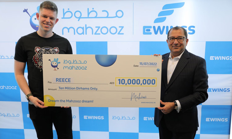 Briton wins Dhs10m in Mahzooz draw just before his wedding