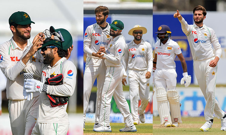 Shaheen Shah helps Pakistan bowl out Sri Lanka for 222 in first Test