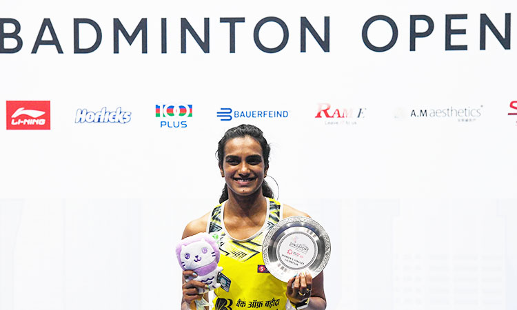 Indian president, PM lead tributes as Sindhu wins Singapore Open title