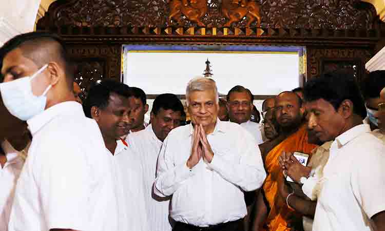 Ranil Wickremesinghe elected Sri Lanka president