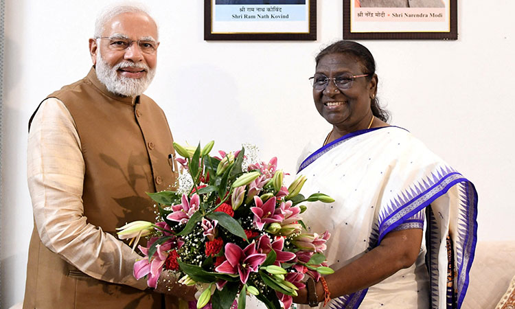 Tribal woman wins India’s presidential election; Modi congratulates Murmu