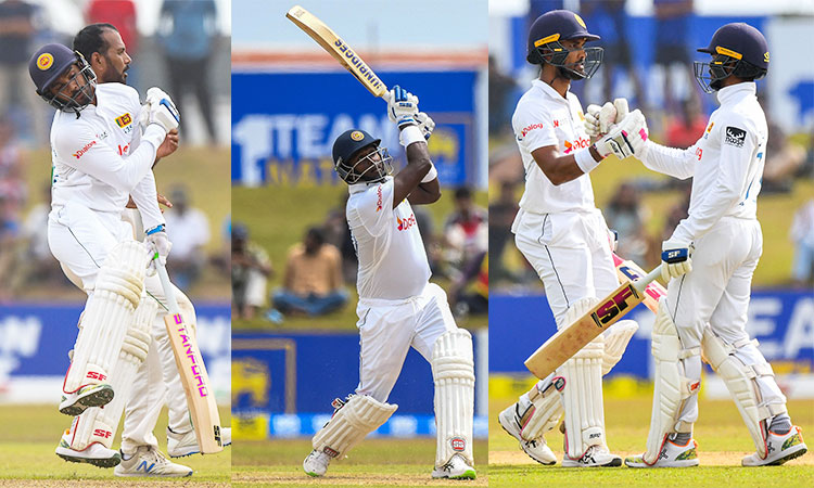 Sri Lanka target 400 after Chandimal, Oshada fifties in second Test against Pakistan 