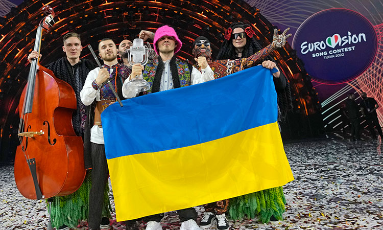 UK to host 2023 Eurovision song contest on Ukraine's behalf