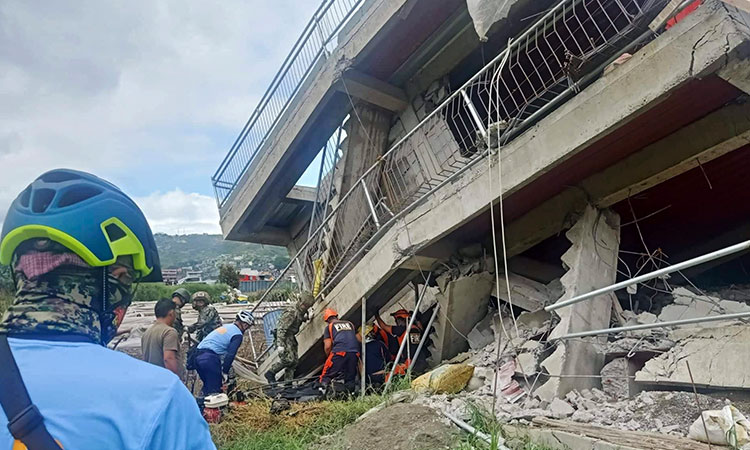 VIDEO: Powerful earthquake strikes northern Philippines, kills 5 and injures 60