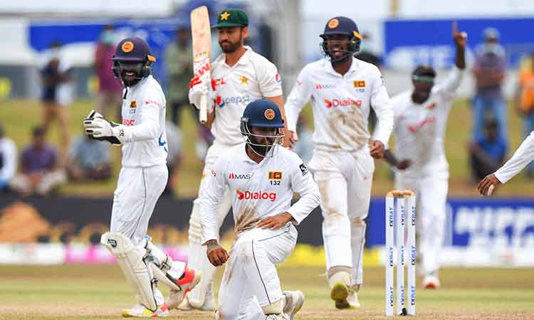 Sri Lanka beat Pakistan by 246 runs in second Test, series ends 1-1