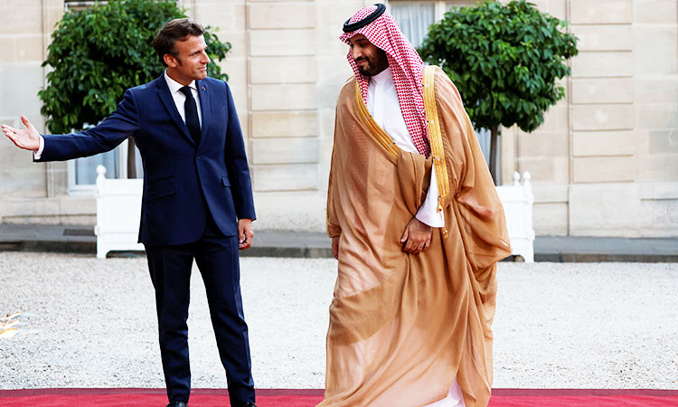 Saudi CP Mohammed Bin Salman thanks Macron for 'warm reception' in Paris