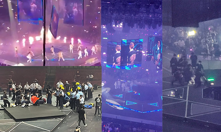 2 dancers injured at Hong Kong concert after giant video screen falls