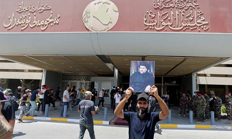 Pro-Sadr protesters occupy Iraq parliament