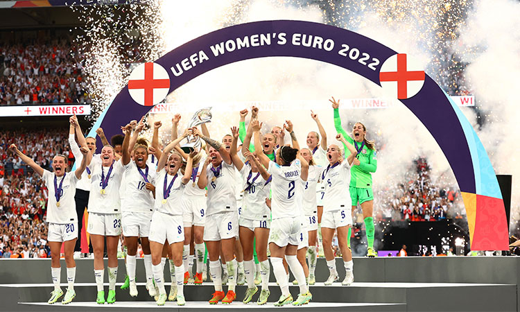 England beat Germany to win European Championships, end 56-year wait for major women title 