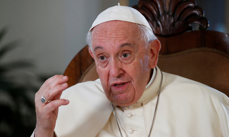 Pope Francis denies he is planning to resign soon