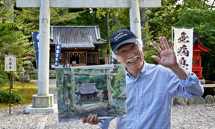 'Like a dream': Japanese grandpa draws in following as art YouTuber