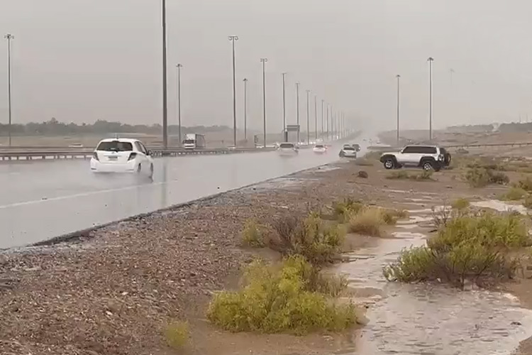 VIDEO: Rain, hailstorms lash several areas of UAE 