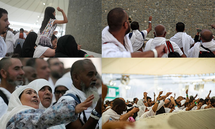 Thousands of pilgrims 'stone the devil' as packed Hajj winds down