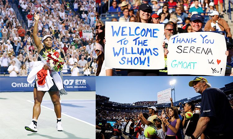 Serena Williams says goodbye to Canada after defeat by Bencic at WTA Toronto Masters