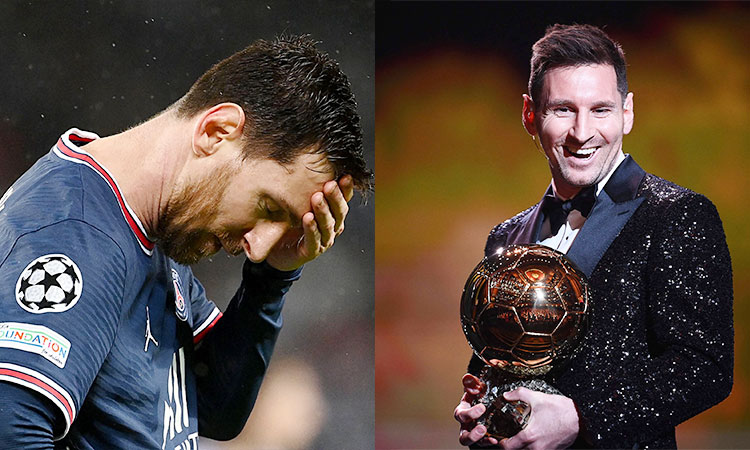 Seven-time winner Messi misses out on Ballon d'Or nomination