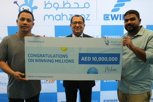 Two winners share top prize of Dhs10 million in Mahzooz draw