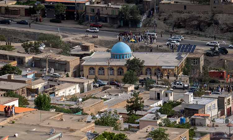 At least 21 killed in Kabul mosque blast