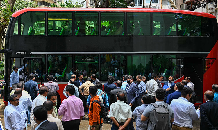 Power shift for Mumbai's double-decker buses