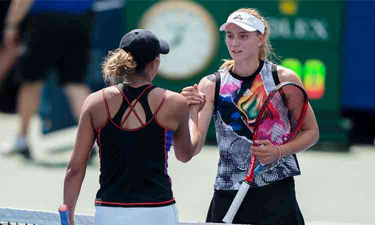 Wimbledon winner Elena Rybakina out at Cincinnati Masters