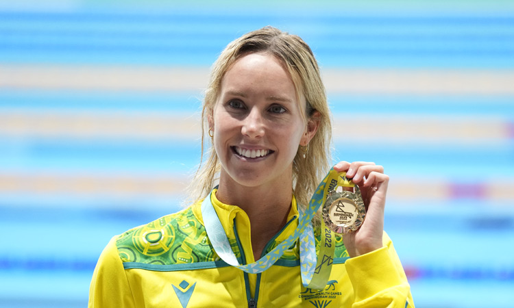 Swim star McKeon wins 12th Commonwealth gold