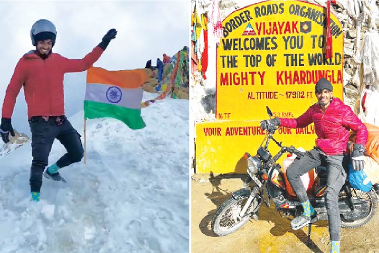 Sharjah-based Keralite bikes from India to Nepal in 78 days