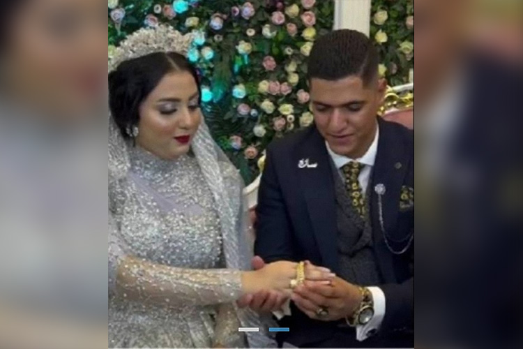 Videos of Egyptian bride wearing 250 grammes of gold sparks outrage