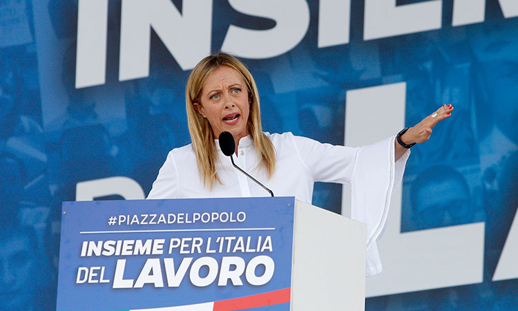 Twitter removes rape video posted by Italy's far-right leader Meloni