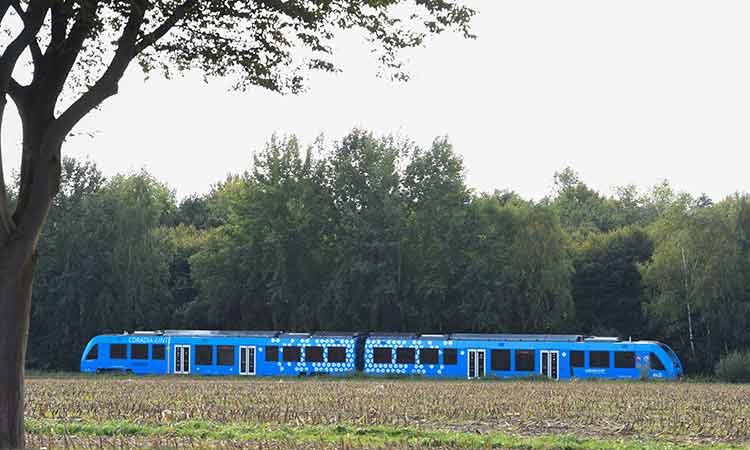 Whistle blows in Germany for world’s first hydrogen train fleet