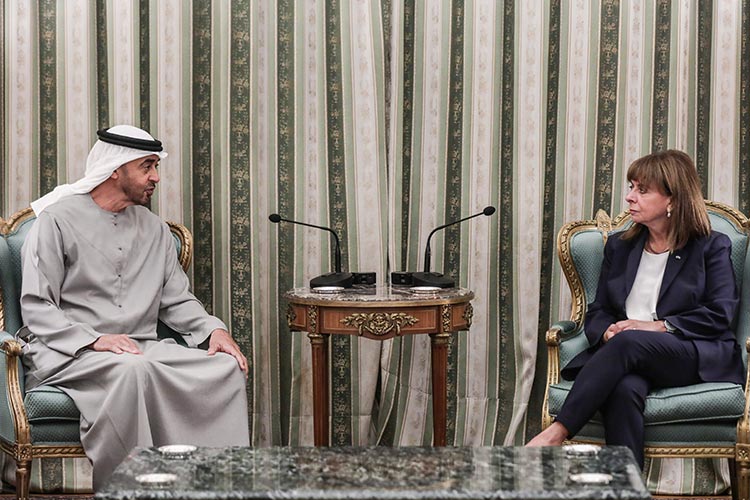 UAE and Greece leaders vow to consolidate bilateral ties