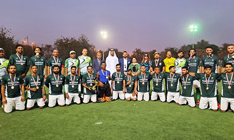 Mustabal Building Contracting XI win Pakistan Independence hockey tournament in Sharjah