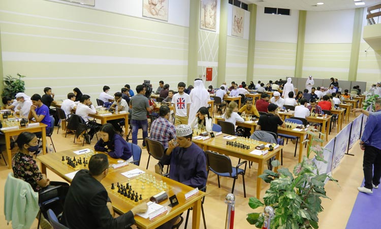 Eight players share lead at Dubai Open Chess Tournament