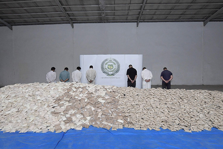 Saudi seizes 47 million amphetamine pills in record haul