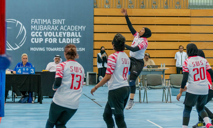 Sharjah Women’s Sports team enter FBMA GCC Volleyball Cup for Ladies final