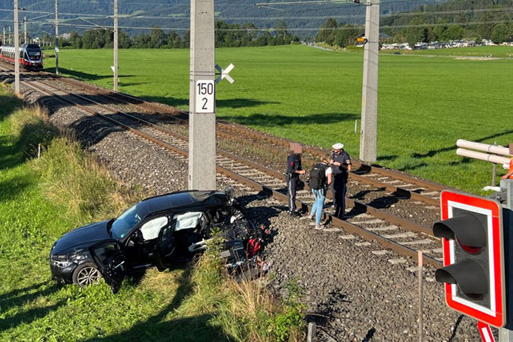 Saudi man saves wife and children but gets hit by train in Austria