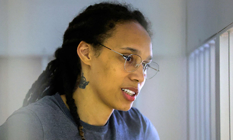 US basketball star Brittney Griner jailed for nine years on drug charges