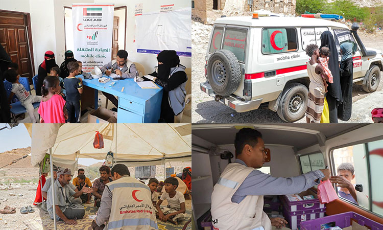 ERC's mobile clinic provides healthcare to 543 beneficiaries in Yemen