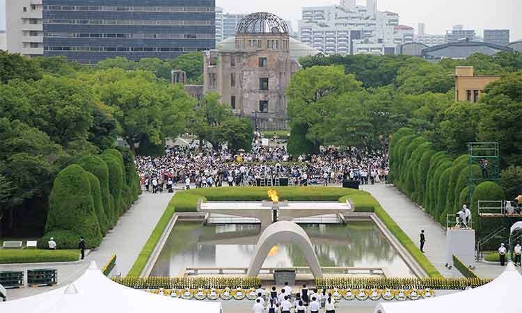 Hiroshima prays for peace, fears new arms race on atomic bombing anniversary