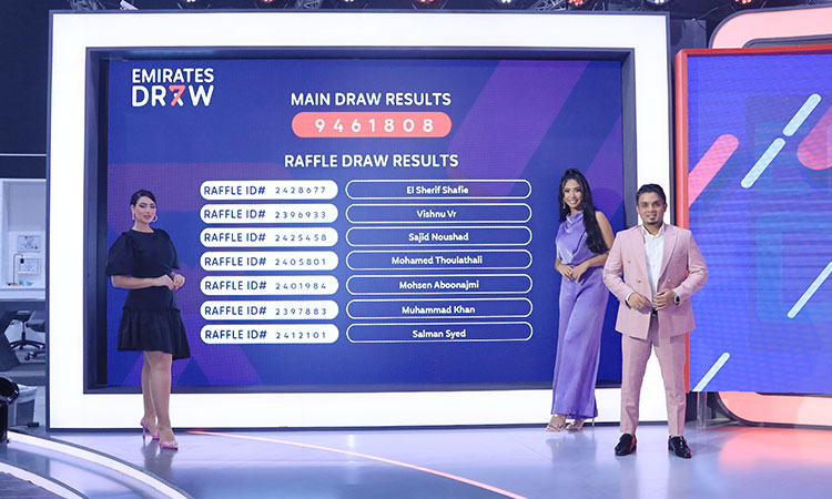 Indian, Pakistani expats match latest Emirates Draw’s number, win Dhs77,777 each 