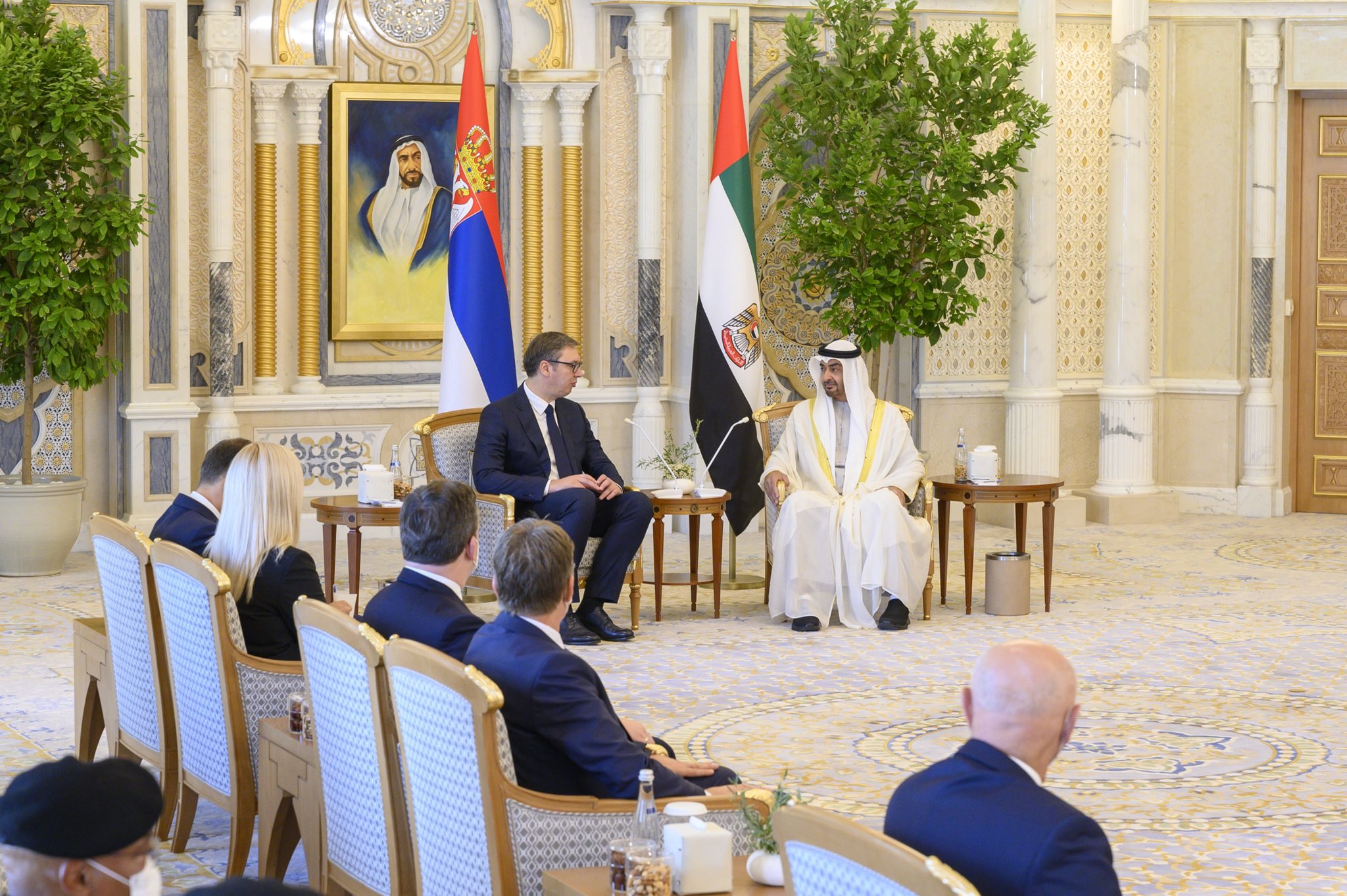 UAE President, Serbian President discuss bilateral relations, regional and global developments