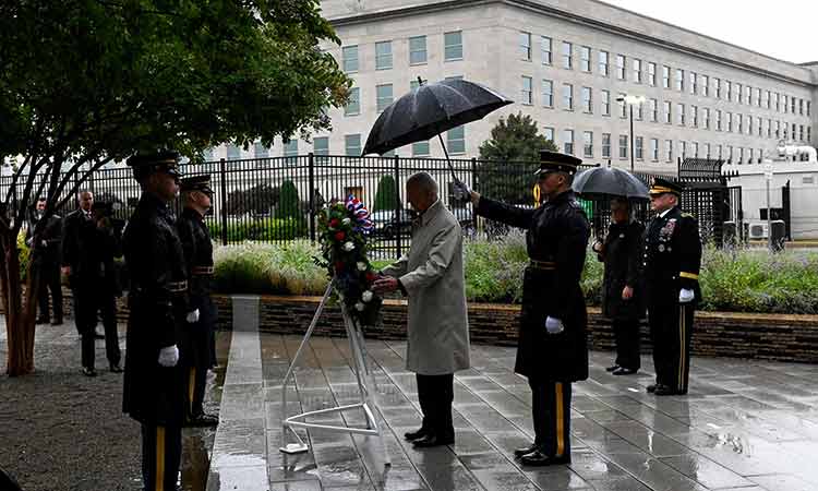 Biden honors 9/11 victims, vows commitment to thwart terror