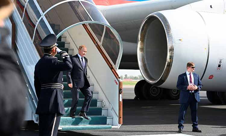 Russia’s Putin in Uzbekistan for regional summit, Xi meeting