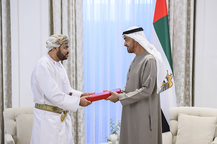 UAE President receives message from Sultan of Oman 