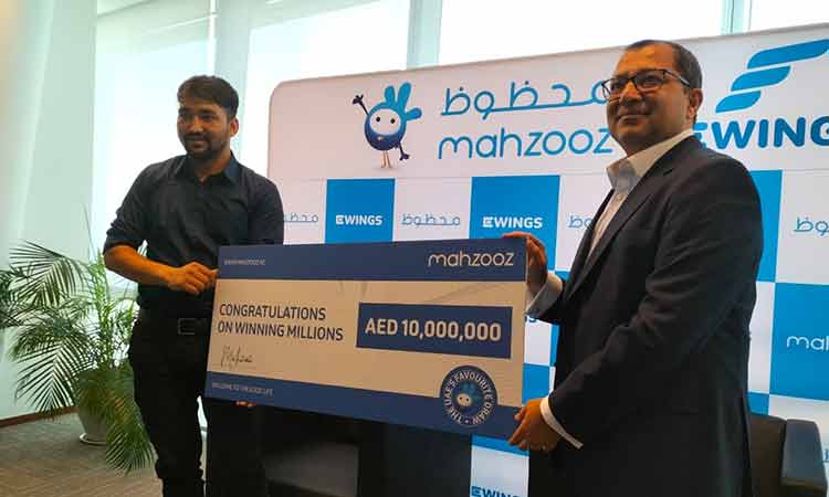 Car cleaner wins Dhs10m jackpot in Mahzooz draw