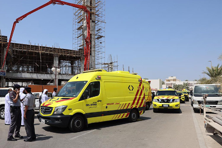 Mosque under construction partially collapses in Abu Dhabi