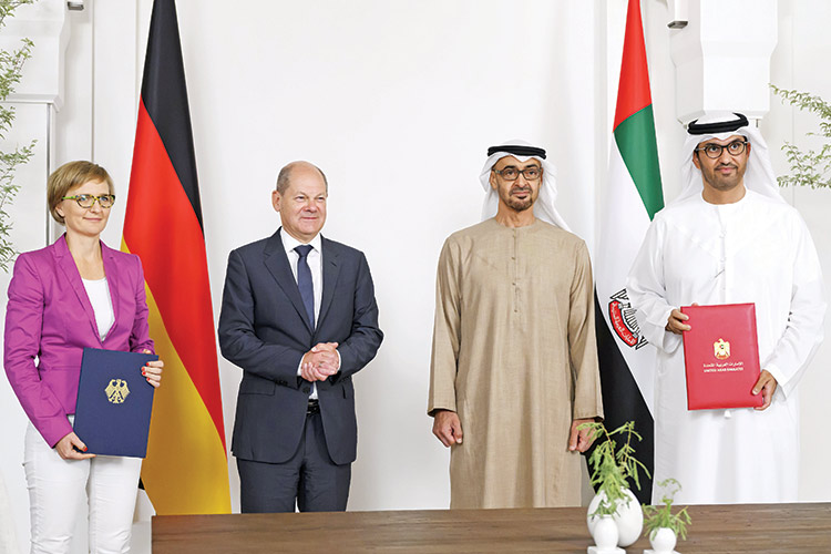 Mohamed, Scholz focus on strategic partnerships