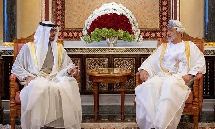 UAE President sends letter of thanks to Sultan of Oman