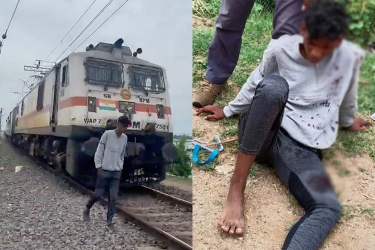 Train hits teenager making action videos for social media in India 